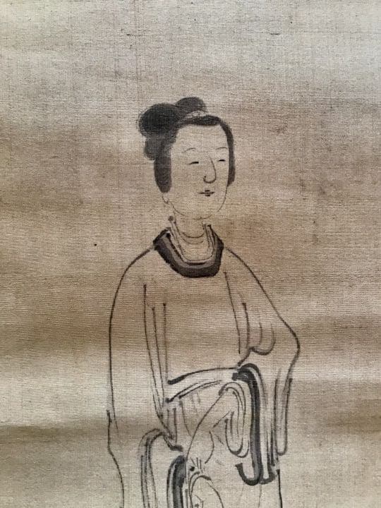 富岡鉄斎 魚藍観音図