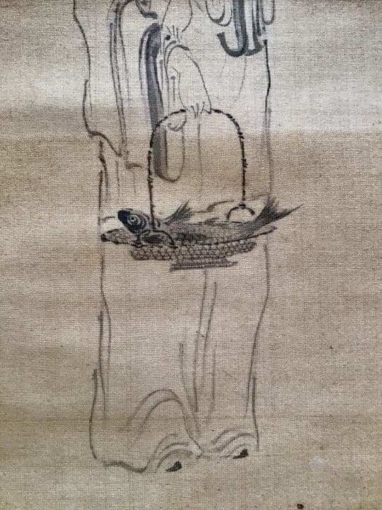 富岡鉄斎 魚藍観音図