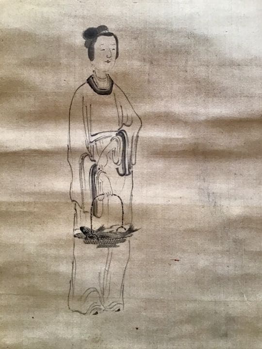 富岡鉄斎 魚藍観音図