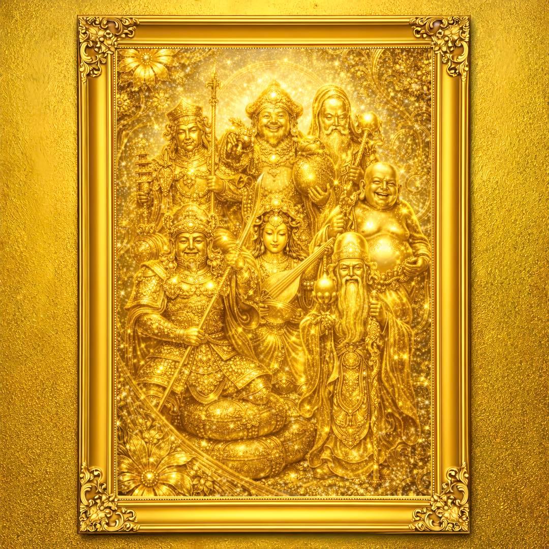 金福七神彩堂 七福神様 開運アート - メルカリ