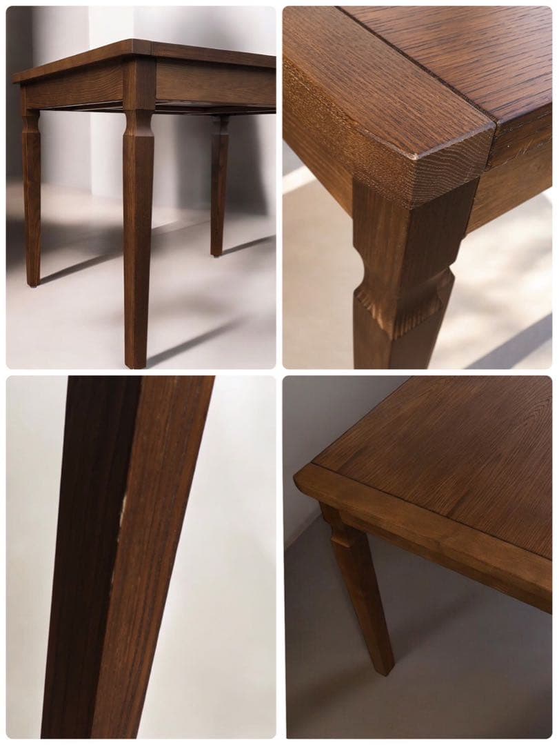 葉山ガーデン エクステンションテーブル タモ材 W130 英国カントリー