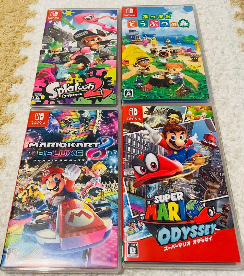 マリオカート8 デラックス・スプラトゥーン2・スーパーマリオ