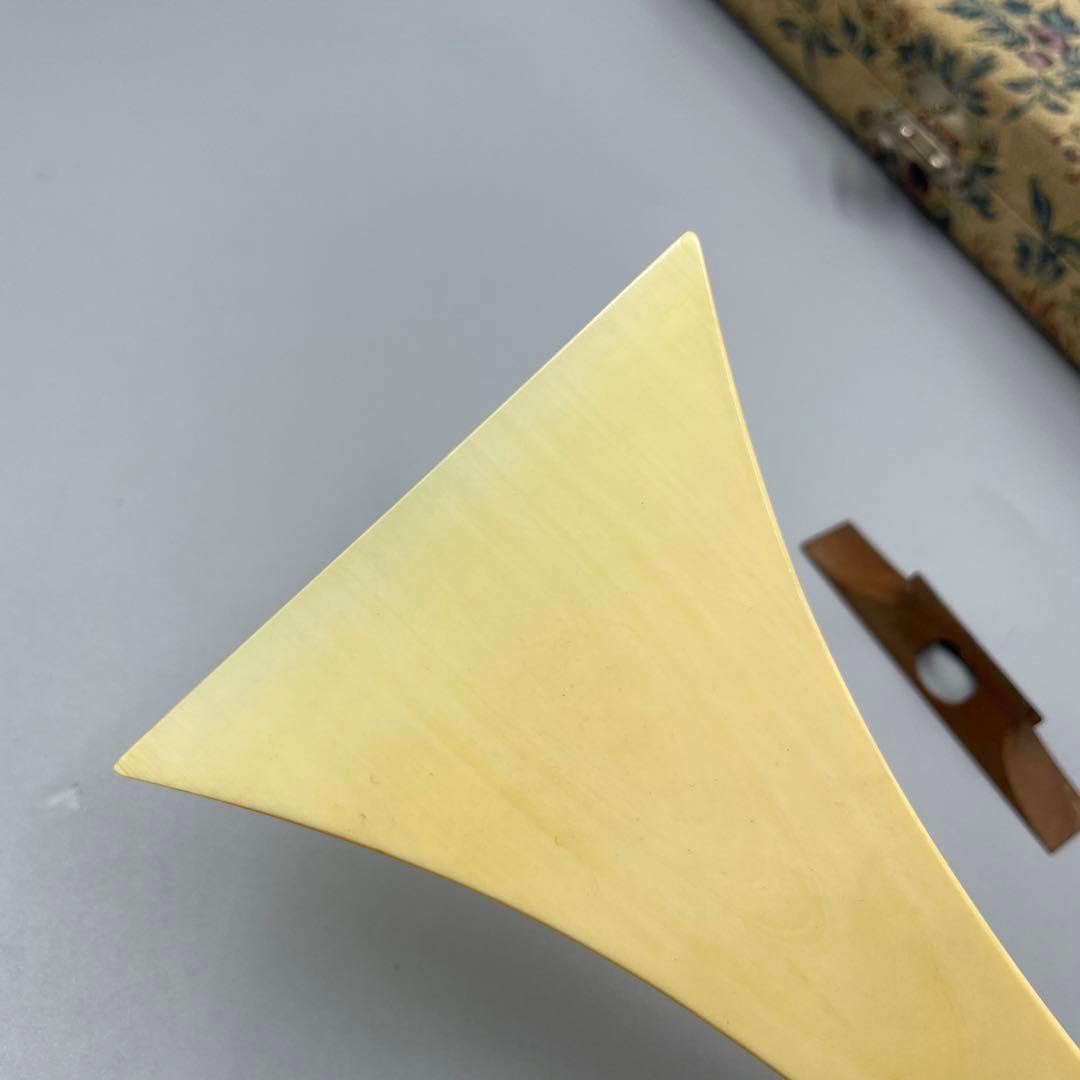 239ヴィンテージ 天然素材 三味線バチ 重さ約90g