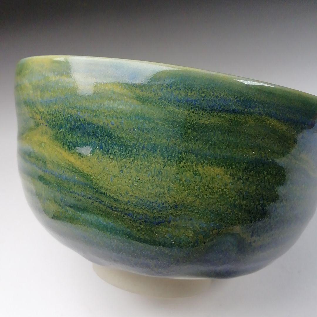 T662 茶碗 『九谷焼』『深厚釉 茶碗』『三代 三ツ井詠一(為吉)造