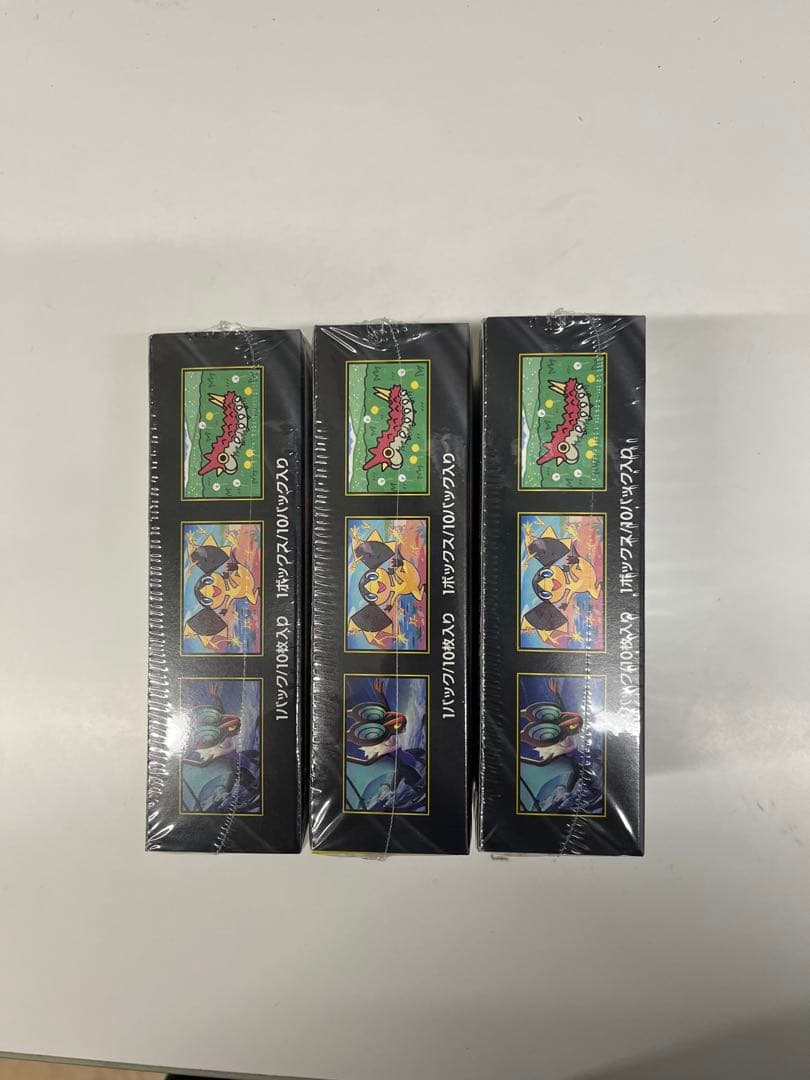 ポケモンカードメガドリームex3box新品未使用シュリンク付き