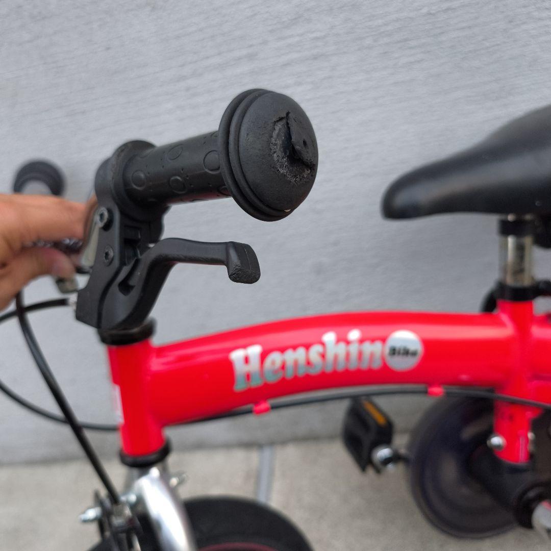 へんしんバイク 12インチ Henshin Bikeレッド スタンド付 - メルカリ