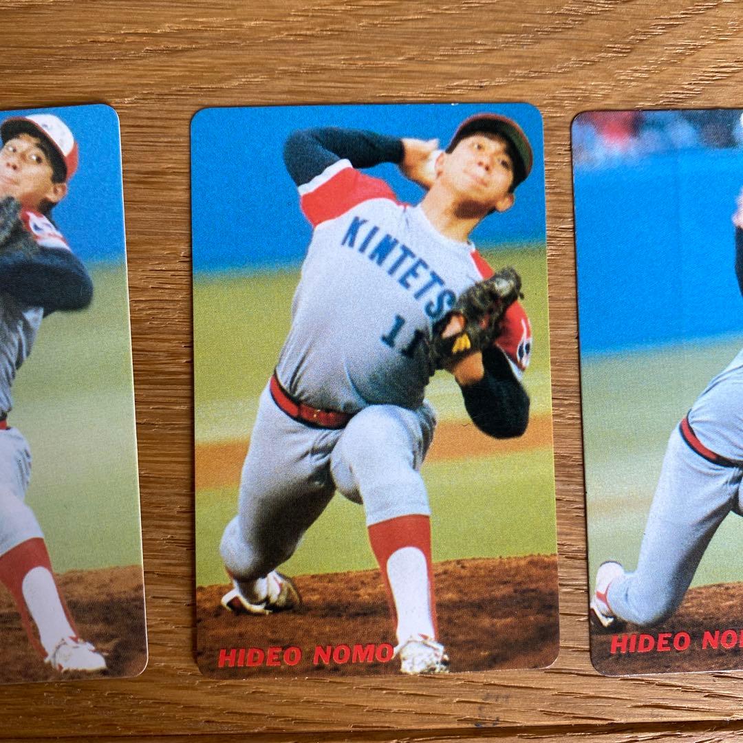 レア！ 野茂英雄 8枚セット カルビー プロ野球チップス カード 1991