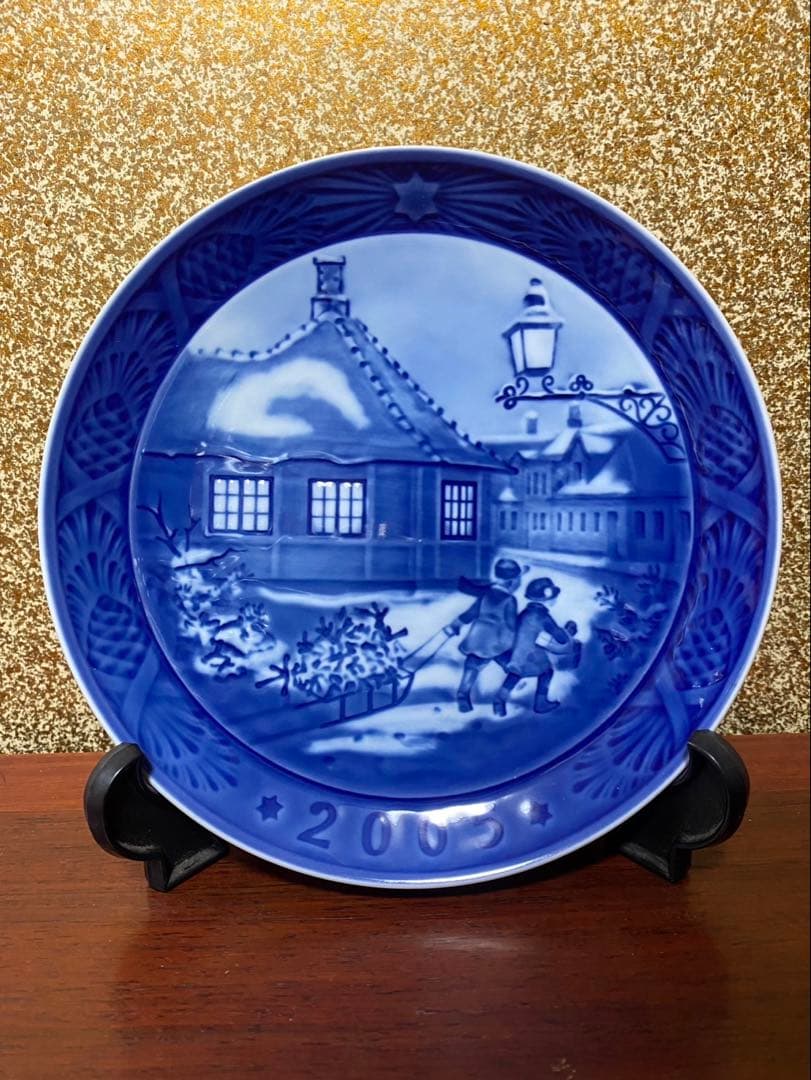 ロイヤルコペンハーゲン イヤープレート 2005年 箱・証明書付き - メルカリ