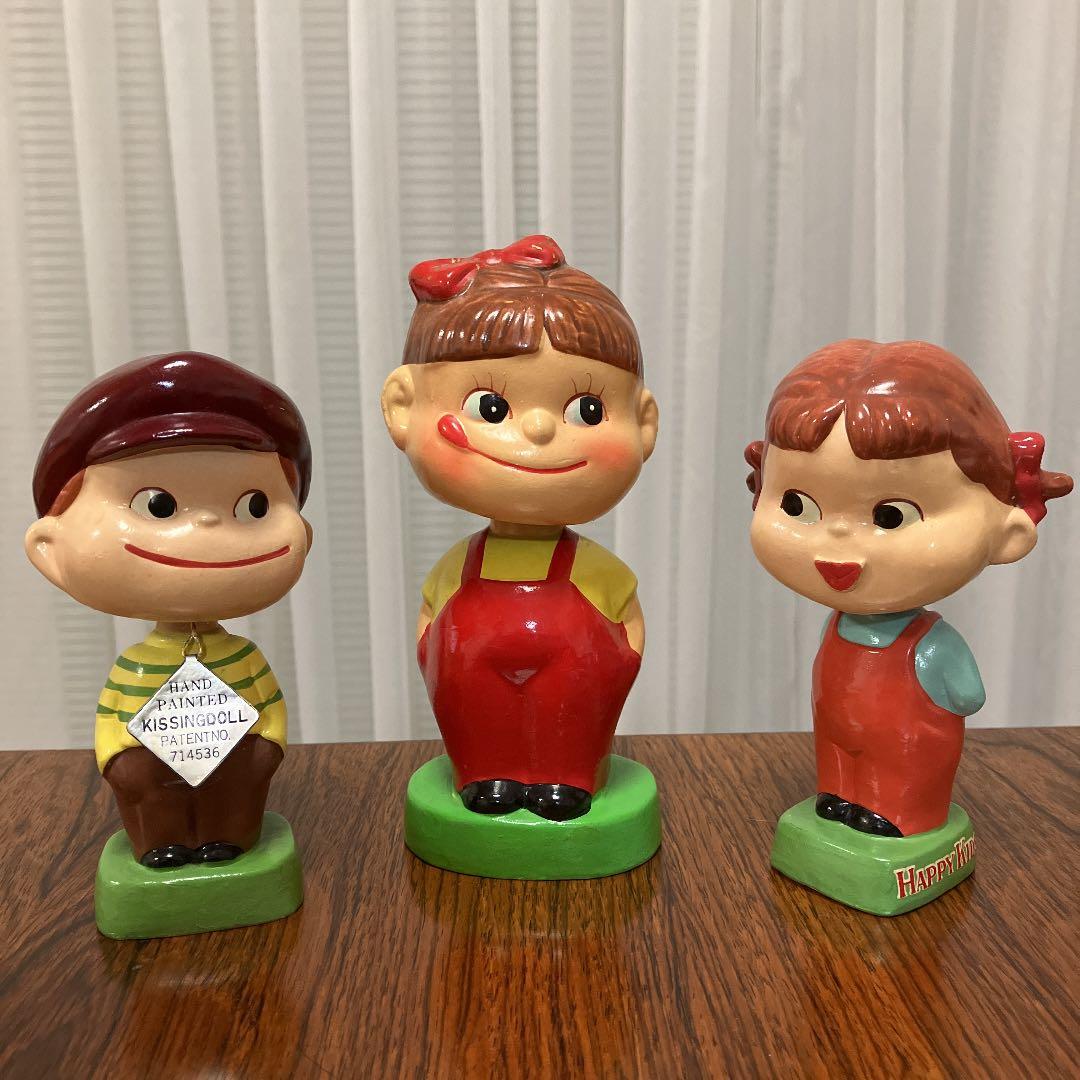 ペコちゃん ポコちゃん 首振り 人形 レトロ アンティーク 日本製 ペコ