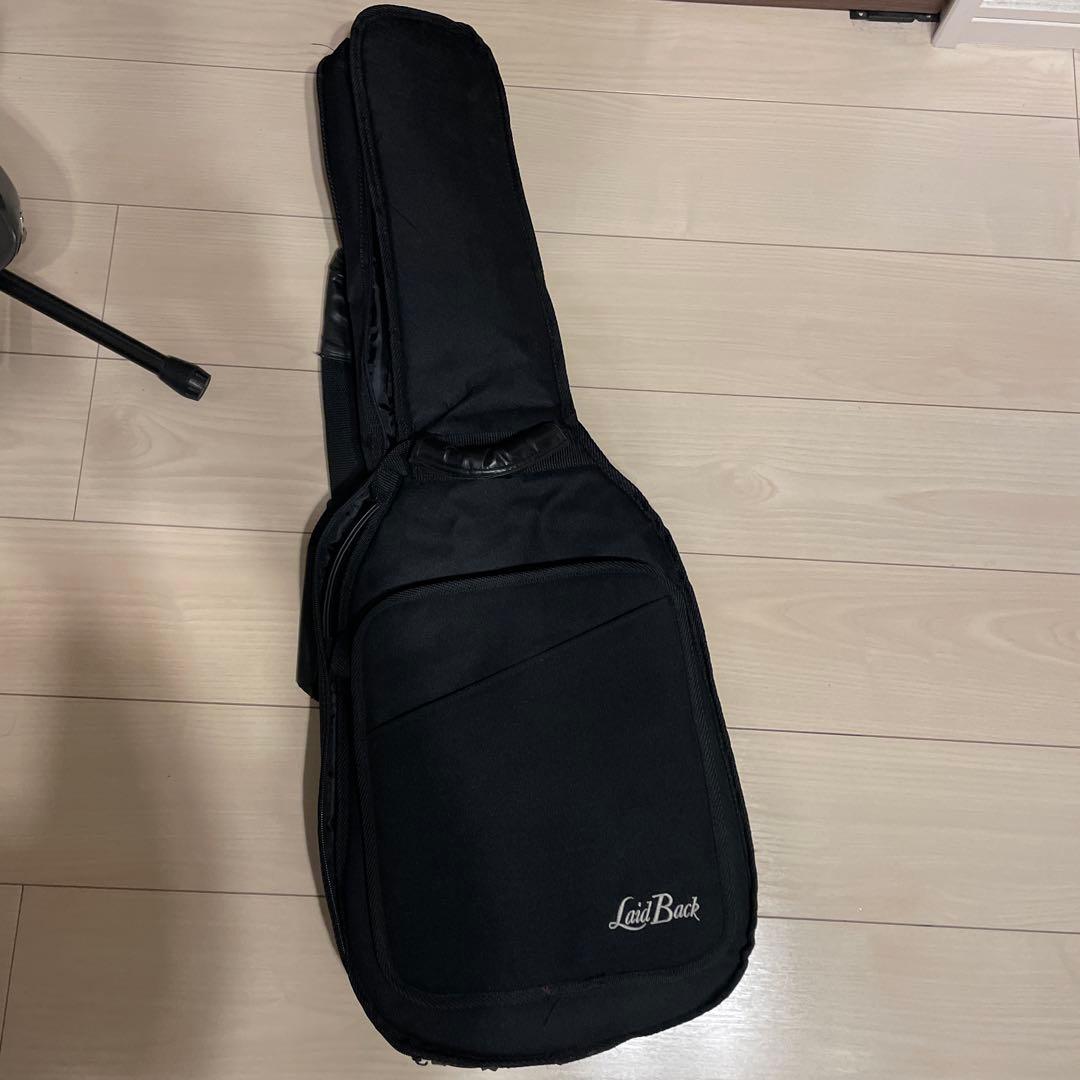 LiadBack ストラトキャスター ショートスケール ブラック ケース付き