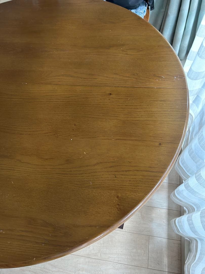 a*i様 ReCENO（リセノ）の伸長式ダイニングテーブル ブラウン