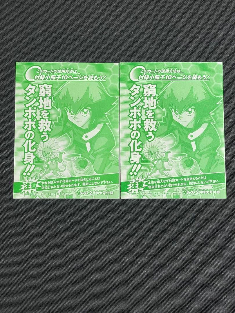 遊戯王Vジャンプ特別限定OCGカード ダンディライオン　未開封2セット