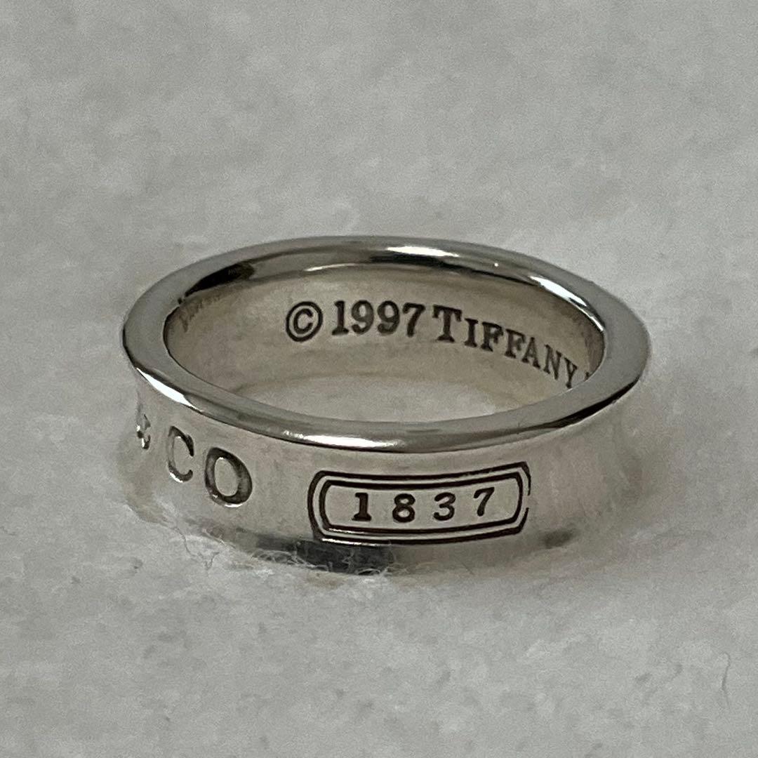 ティファニー　シルバー925 1837 ナローリング　15号