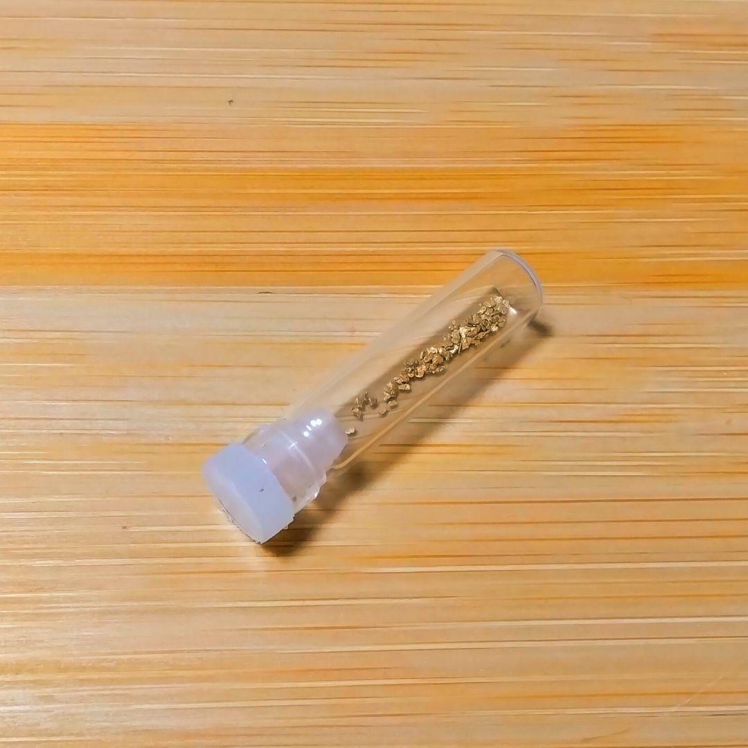 No．4】大分県産天然砂金☆約90～110粒セット☆コレクションや