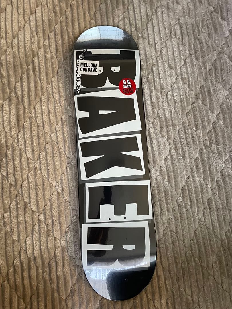 【新品】BAKER スケートボード デッキ 8.0インチ