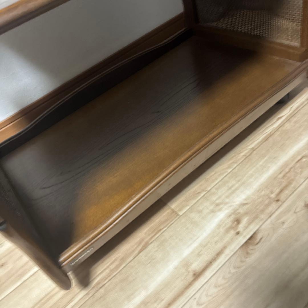 カリモク キッチン ワゴン 棚 キャスター 美品 最安値の通販はau PAY