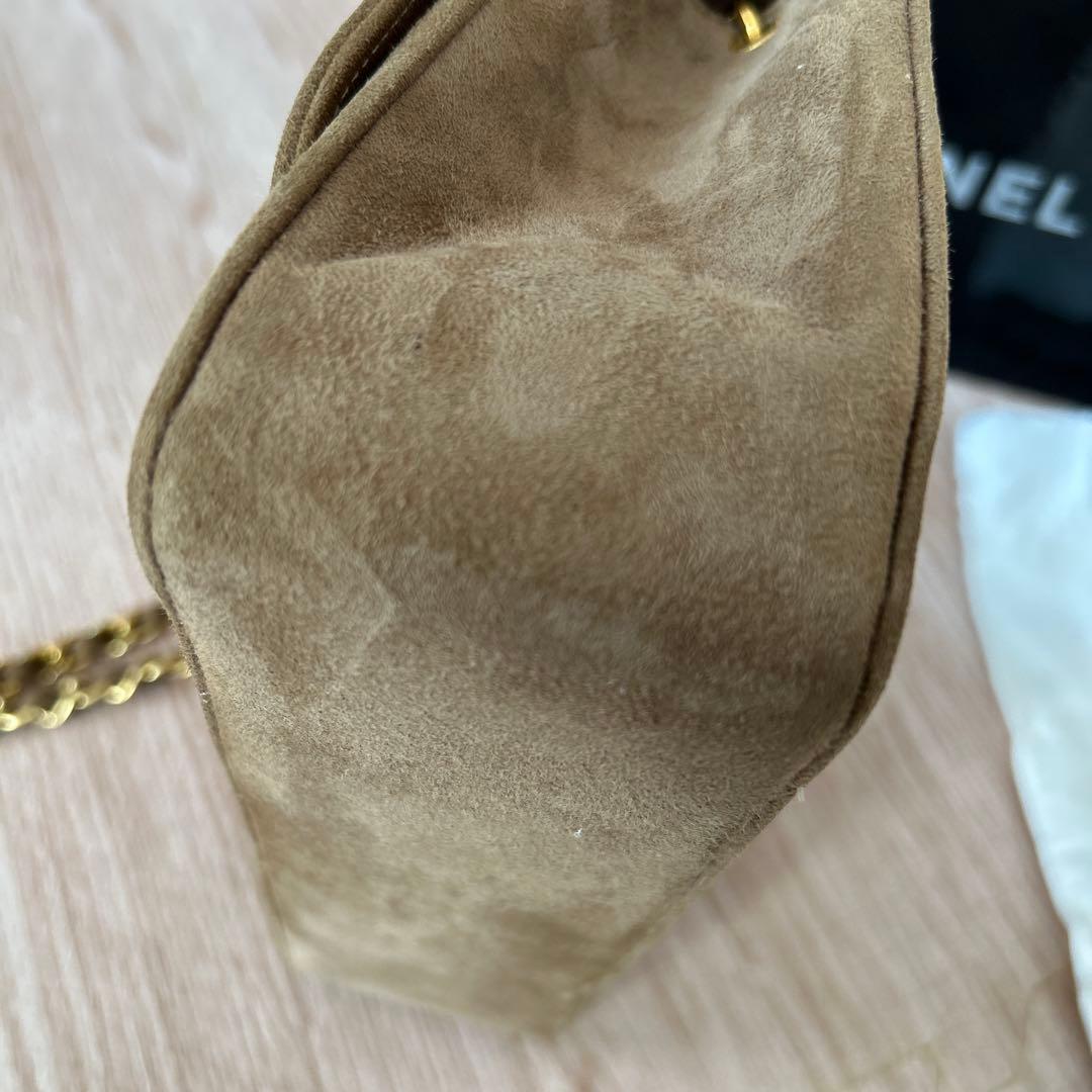 シャネル　CHANEL マトラッセ　チェーン　スエード