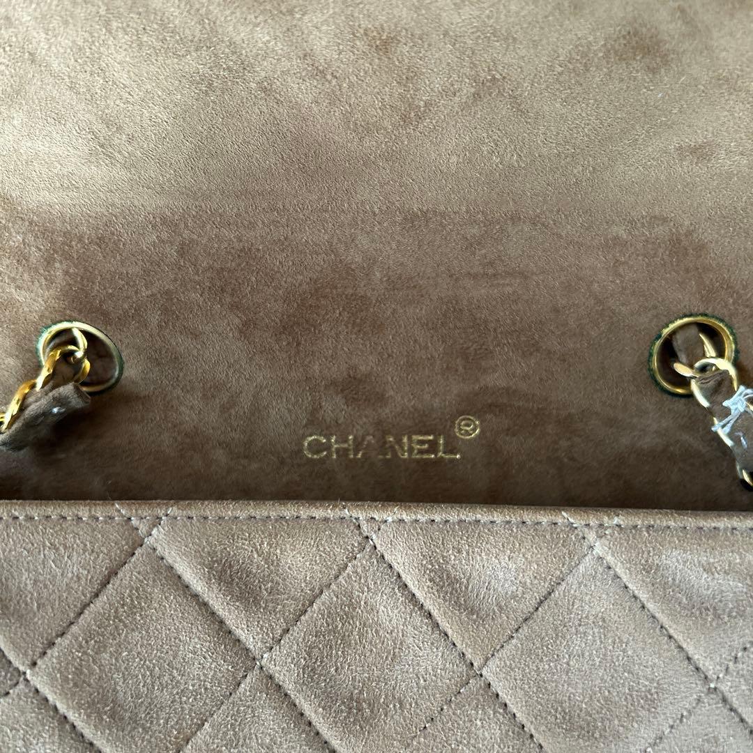 シャネル　CHANEL マトラッセ　チェーン　スエード