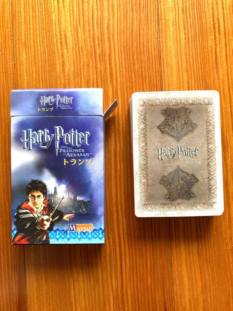 未使用】ハリー・ポッターとアズカバンの囚人 トランプ ミニ 希少 レア