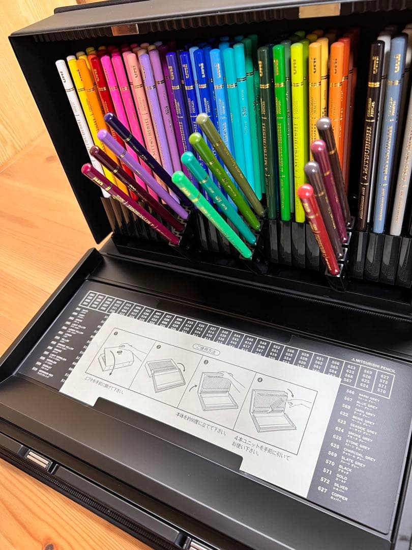 【未使用品】三菱UNI ユニ色鉛筆 100色セット