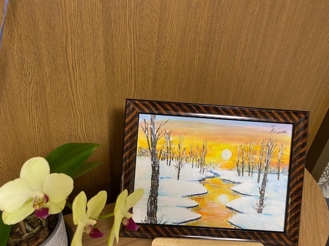 珈琲貴族氏 版画 夏の扉 アールビバン ミクスドメディア