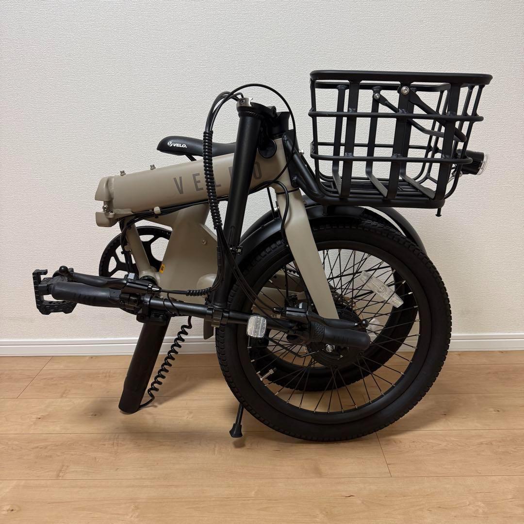 a*4様 VELMO PANORAMA折りたたみ電動アシスト自転車(オプション・