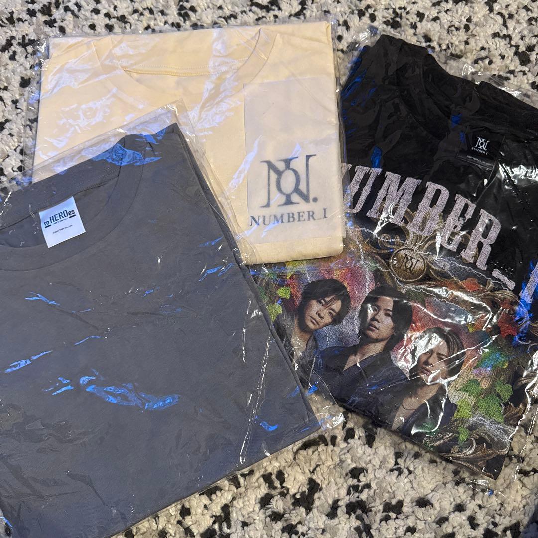 TOBE HEROes , Number_i 2024 Tシャツ3点セット TOBE HEROes , Number_i 2024 Tシャツ3点セット