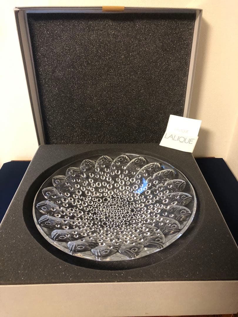 ルネ ラリック R LALIQUE ロスコフ ボウル 魚 皿 【極美品】LALIQUE