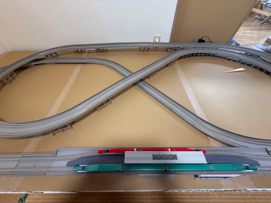 現品限り】TOMIX 複線スラブレール、駅、E5系E6系 tomix 複線レール