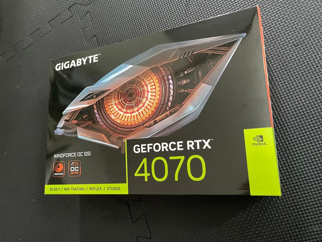 グラフィックボード・グラボ・ビデオカード GIGABYTE GEFORCE RTX 4070 WINDFORCE OC GIGABYTE】GeForce RTX 4070 Super グラフィックボードを5製品発売 4年