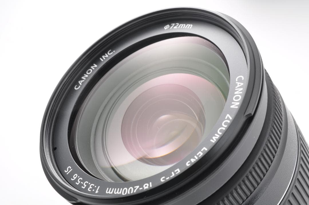 レンズ(ズーム) Canon EF-S 18-200mm f/3.5-5.6 IS #FI08