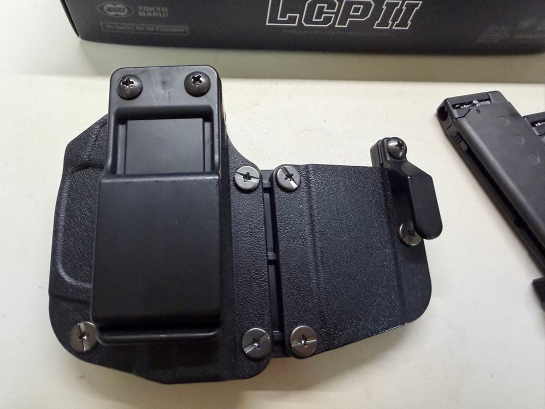 東京マルイ　LCP II エアガン ブラック　ホルダー付き