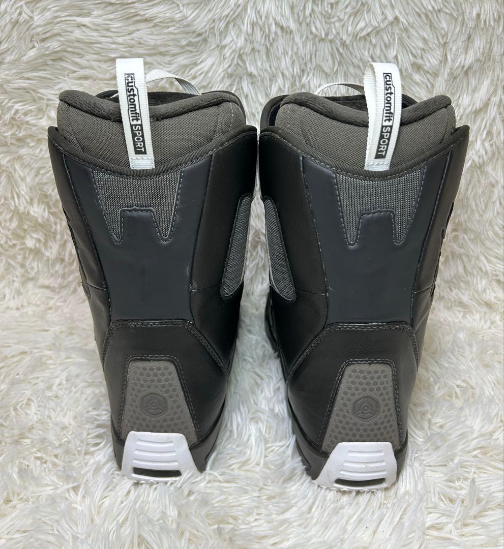 Salomon BOA スノーボードブーツ スノボー　メンズ　グレー　25.5