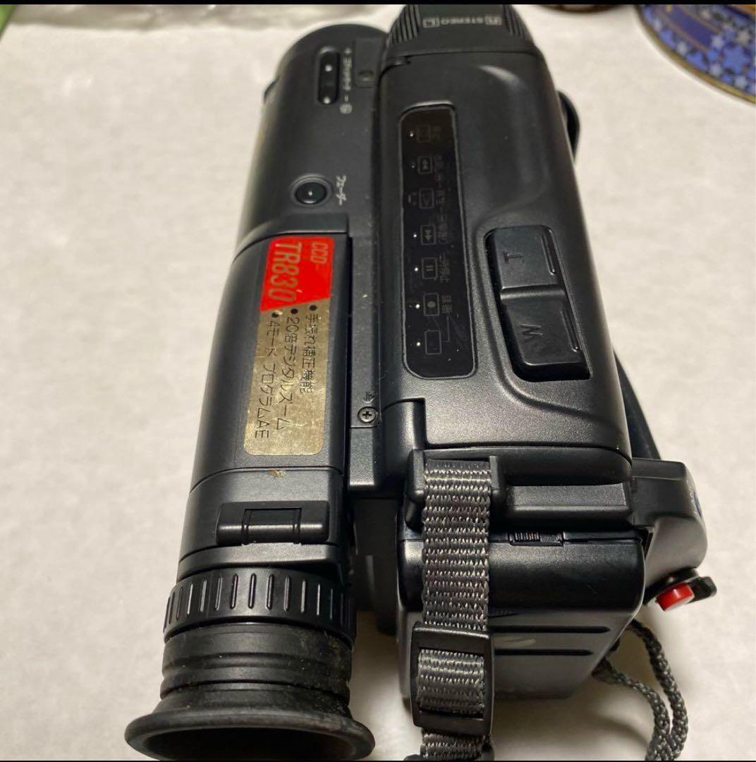 SONY Handycam Hi8 ビデオカメラ本体 CCD-TR830 8ミリ