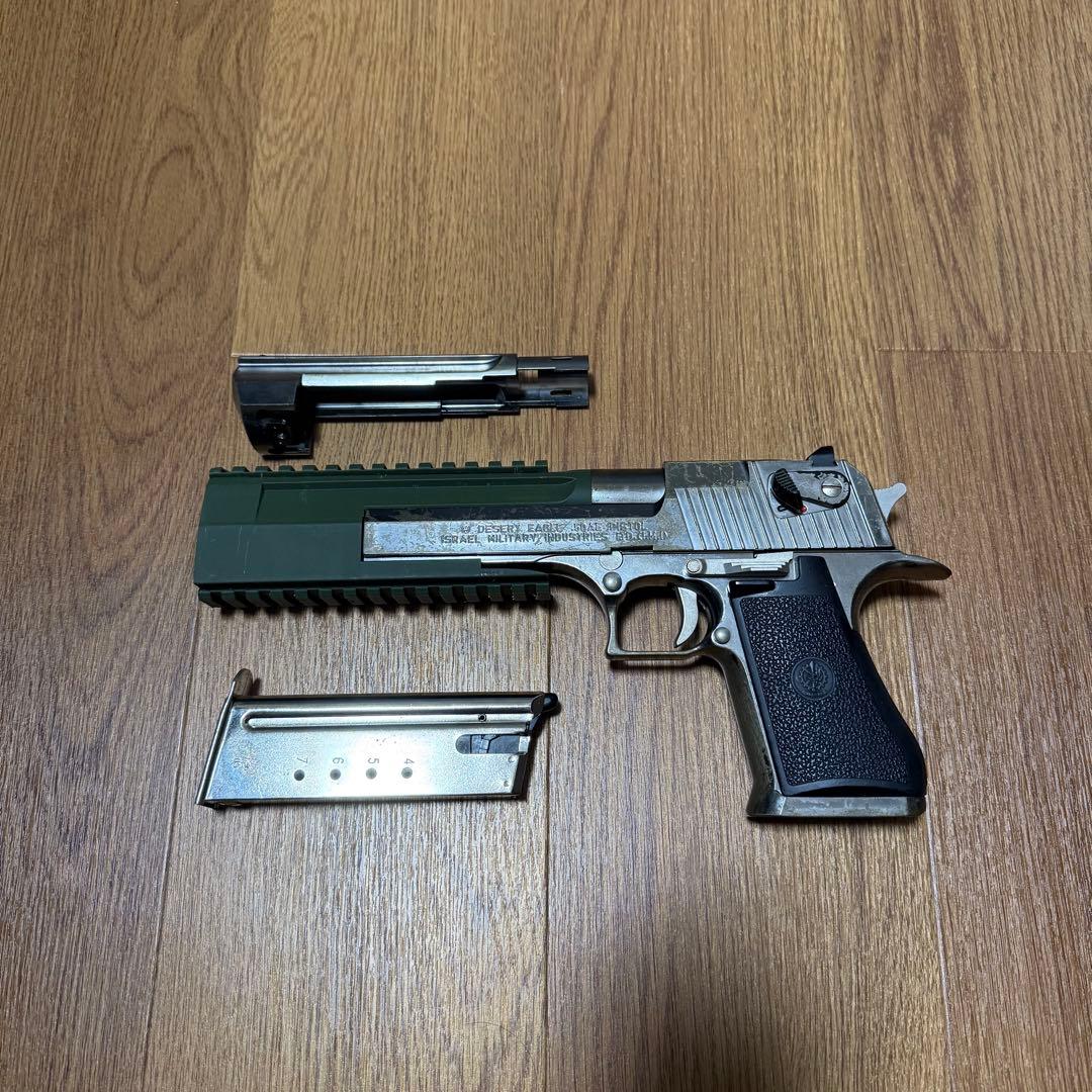 東京マルイ　旧式　デザートイーグル　ガスガン　カスタムパーツと元パーツ付き