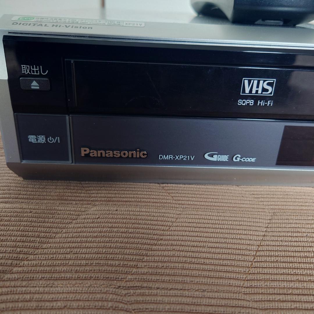 Panasonic DMR-XP21V VHS&DVDレコーダー