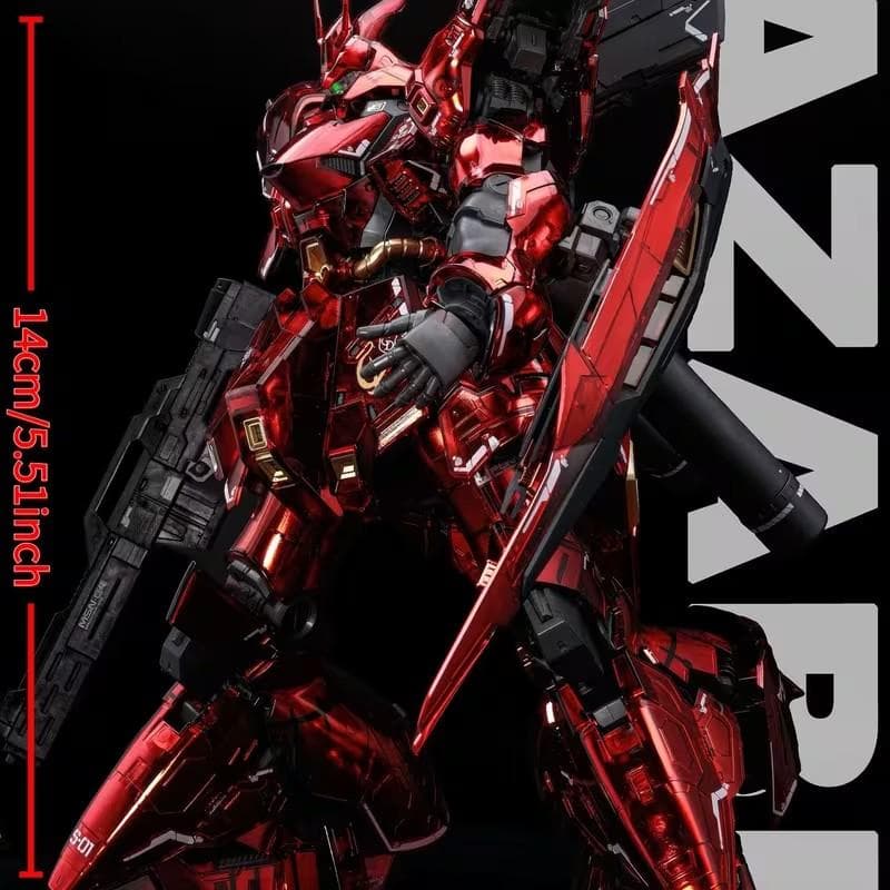 逆襲のシャーで有名なサザビーフィギュアが再現人気アニメ映画νガンダムの宿敵