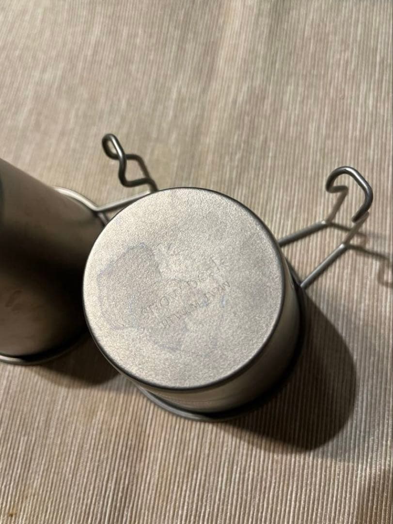 スノーピーク　チタンシングルマグ　No.2 mg-002 2個セット