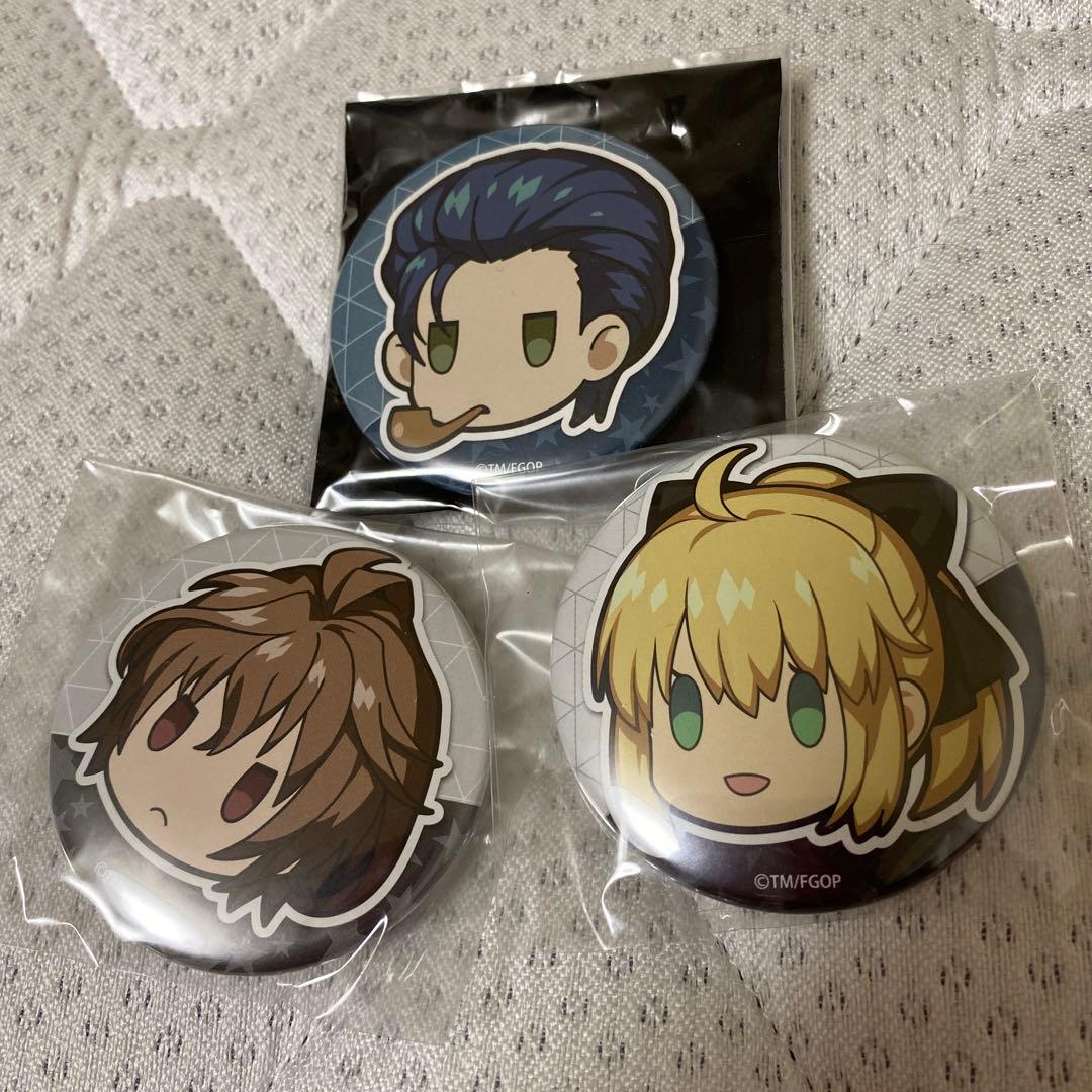 Fate FGO ぷちサバ缶バッジ アルトリア リリィ