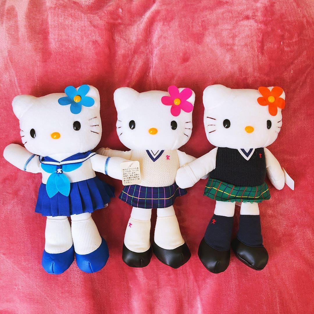 希少レア ハローキティ 制服シリーズ 脚長キティ セーラー服 ブレザー