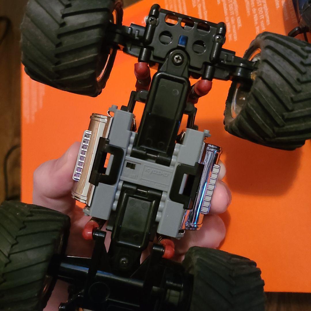 京商　ミニッツモンスター　ダッジ　ラム　ブルー　ジャンク扱い　AM基盤