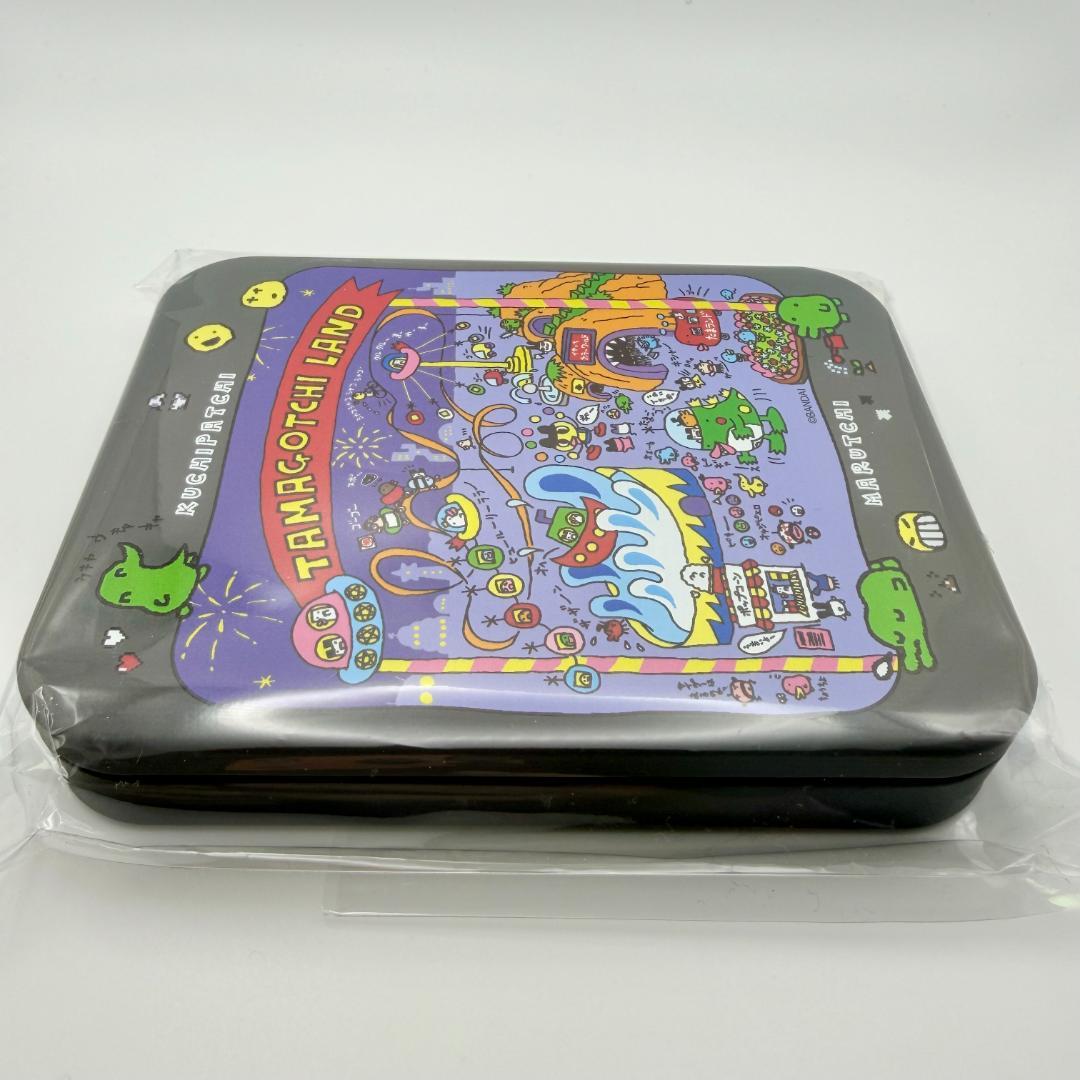 新品 大たまごっち展 限定 ハートクッキー缶 たまごっちランド くち