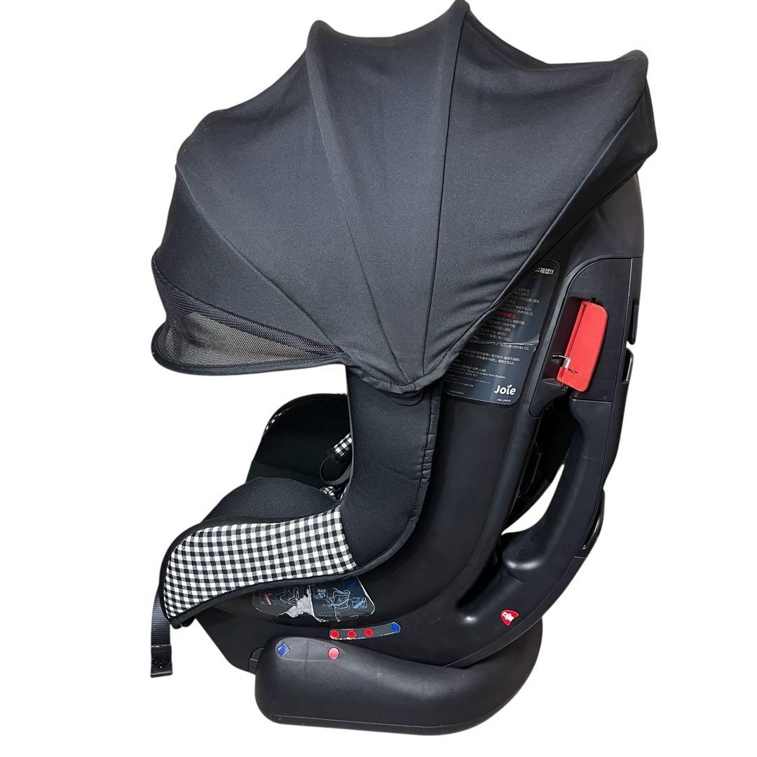 良品】Joie チルト ギンガムチェック チャイルドシート カトージ ジョイー