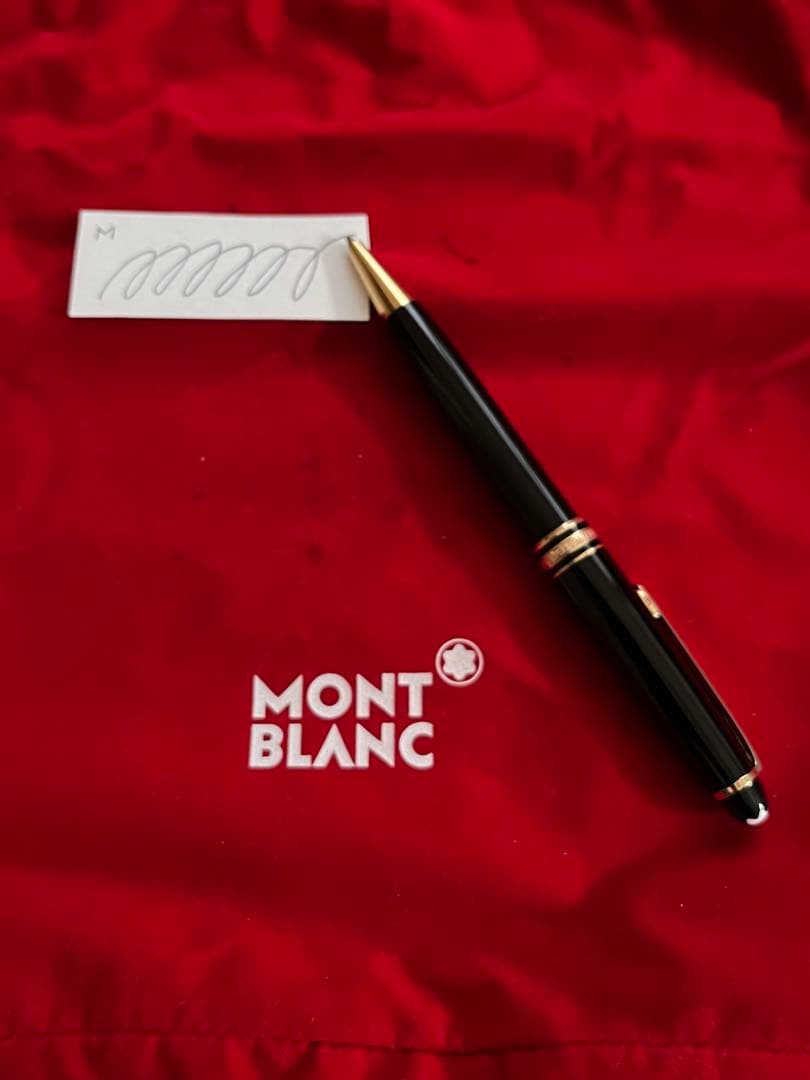 モンブランボールペン マイスターシュテュック 164ゴールド ❗️綺麗です‼️