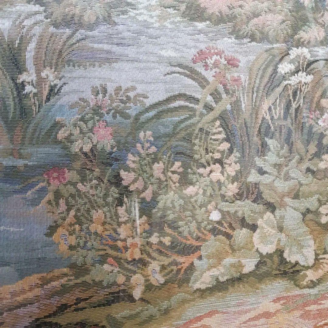 絵画　タペストリー　インテリア　アート　ゴブラン織　額縁　芸術　絵