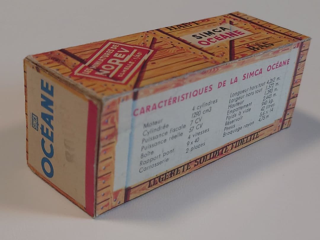 ミニカー NOREV OCEANE