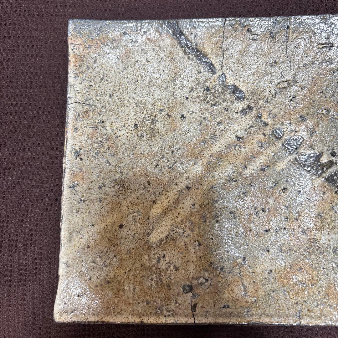 中川自然坊 唐津四方皿 中川自然坊 絵唐津四方皿 - メルカリ