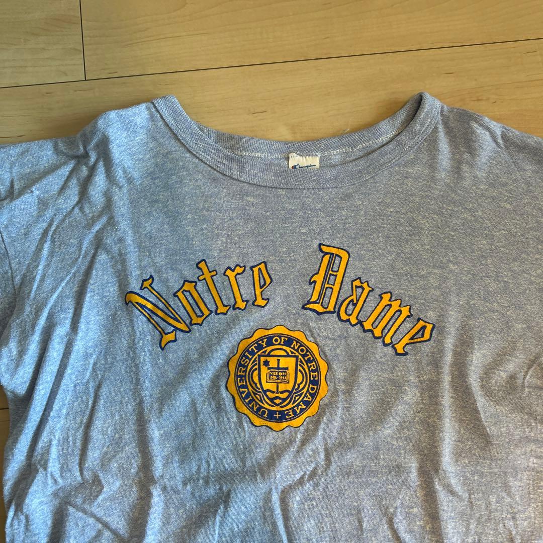 80s champion vintage NOTRE DAME tee