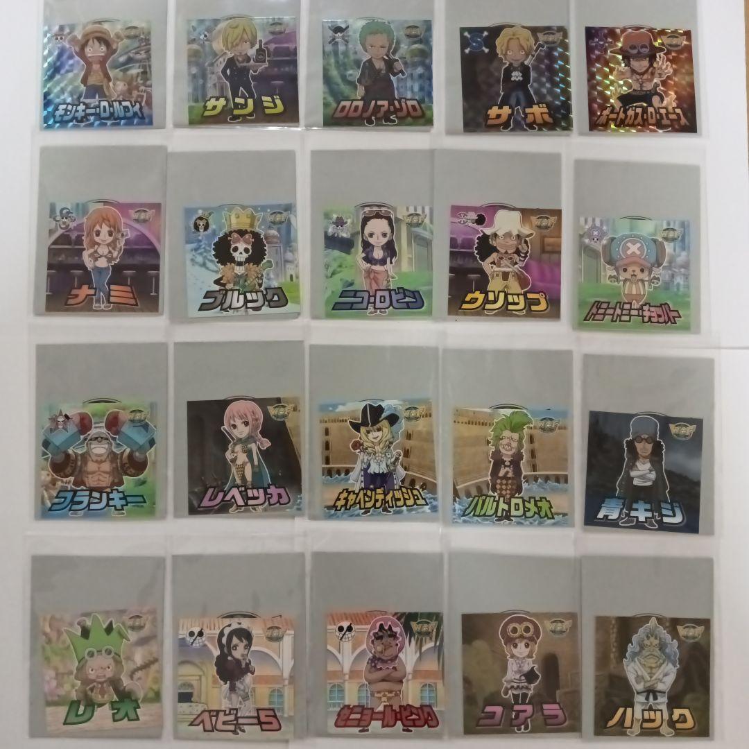 ワンピース コレクタブルフィギュア ステッカー/シール 全100種