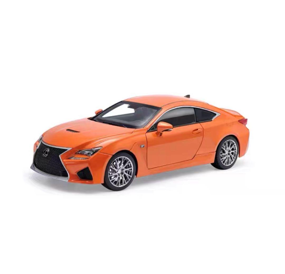 Lexus RC F ミニカー 1:18 オレンジ